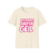 T-Shirt — "Wochenende Saufen Geil" Party Graphic Tee - Image 23