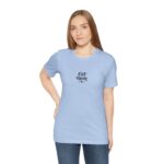 Cat Mom Tee — Cute Minimalist Cat Mom Short Sleeve T‑Shirt