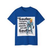 Saufen Graphic Tee – Funny German Drinking Quote T-Shirt - Image 17