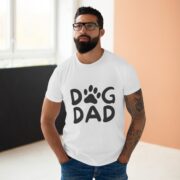 Dog Dad T-Shirt - Paw Print Graphic Tee for Men, Father's Day Gift - Image 5