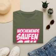 T-Shirt — "Wochenende Saufen Geil" Party Graphic Tee - Image 25