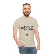 Proud Father T-Shirt — Minimal Dad Graphic Tee - Image 10
