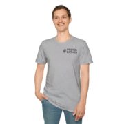 Proud Father T-Shirt — Minimal Chest Logo Dad Tee - Image 10