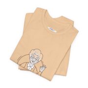 Grandma Serving Pie Illustration T-Shirt — Cute Retro Baker Tee - Image 31