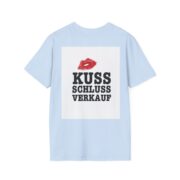 T-Shirt — "Kuss Schluss Verkauf" Lip Print Graphic Tee - Image 32