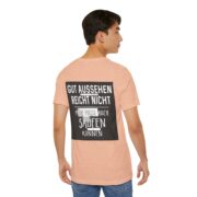 T‑Shirt - "Gut aussehen reicht nicht, man muss auch saufen können" German Funny Drinking Tee - Image 36