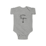Infant Bodysuit — "Du Wirst Papa" New Dad Announcement Baby Onesie - Image 3
