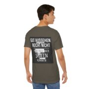 T‑Shirt - "Gut aussehen reicht nicht, man muss auch saufen können" German Funny Drinking Tee - Image 48