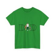 Dad Family Silhouette T-Shirt — "DAD" Letter Design with Kids (Father’s Day Gift) - Image 23