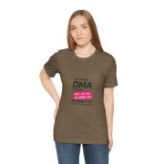 Grandma Announcement Tee — "Ich werde OMA genannt weil ich viel zu cool bin" Frenchie Grandma Gift - Image 29