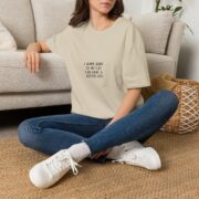 Cat Lover T-Shirt - "I Work Hard So My Cat Can Have a Better Life" Minimalist Tee - Image 4