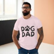 Dog Dad T-Shirt - Paw Print Graphic Tee for Men, Father's Day Gift - Image 50