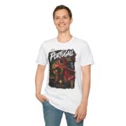 Portugal Soccer T-Shirt – 'Portugal' Graphic with Ronaldo (Vamos Portugal)