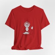 Grandma Serving Pie Illustration T-Shirt — Cute Retro Baker Tee - Image 56