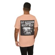 T‑Shirt - "Gut aussehen reicht nicht, man muss auch saufen können" German Funny Drinking Tee - Image 34