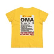 Grandma Services Tee — "Firma OMA" Vintage German Fun Shirt - Image 14