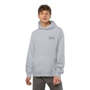 Relaxed Hoodie — Minimal "Good Vibes" Chest Print Casual Hoodie - Image 23