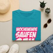 T-Shirt — "Wochenende Saufen Geil" Party Graphic Tee - Image 33