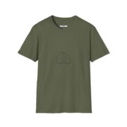 Cat Heart Line Art T-Shirt — Minimal Cute Cat Lovers Tee - Image 13