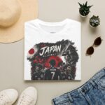 Japan Soccer Tee – Samurai Blue World Cup Tribute T-Shirt (Mitoma #7)
