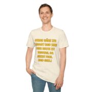 T-Shirt – "Gerne wäre ich elegant und sexy! Aber heute ist Sonntag, da bleib ich faul und geil" - Image 12