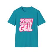 T-Shirt — "Wochenende Saufen Geil" Party Graphic Tee - Image 35