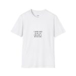 Cat Lover T-Shirt - "I Work Hard So My Cat Can Have a Better Life" Minimalist Tee
