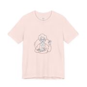 Grandma Serving Pie Illustration T-Shirt — Cute Retro Baker Tee - Image 5
