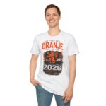 Oranje Nederland Lion T-Shirt — Nederland 2026 World Cup Fan Tee