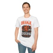 Oranje Nederland Lion T-Shirt — Nederland 2026 World Cup Fan Tee