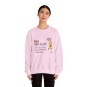Sweatshirt — "Oma weiß alles" Funny German Grandma Crewneck - Image 34