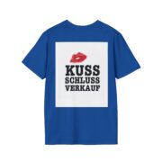 T-Shirt — "Kuss Schluss Verkauf" Lip Print Graphic Tee - Image 36