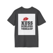 T-Shirt — "Kuss Schluss Verkauf" Lip Print Graphic Tee - Image 24