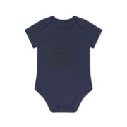 Baby Bodysuit "Ich lächle nicht, ich drücke!" – Organic Short Sleeve Infant Onesie - Image 13