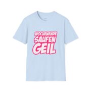 T-Shirt — "Wochenende Saufen Geil" Party Graphic Tee - Image 39