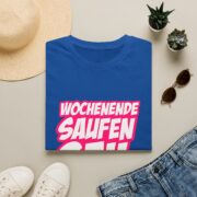 T-Shirt — "Wochenende Saufen Geil" Party Graphic Tee - Image 41