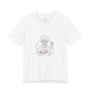 Grandma Serving Pie Illustration T-Shirt — Cute Retro Baker Tee