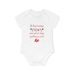 Baby Bodysuit «Ab heute bestimme ich» – Organic Short Sleeve Baby One-Piece (German)