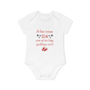 Baby Bodysuit «Ab heute bestimme ich» – Organic Short Sleeve Baby One-Piece (German)