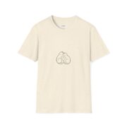 Cat Heart Line Art T-Shirt — Minimal Cute Cat Lovers Tee - Image 10