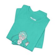 Grandma Serving Pie Illustration T-Shirt — Cute Retro Baker Tee - Image 39