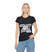 Women's T-Shirt — "Nicht perfekt aber glücklich" Momlife Graphic Tee - Image 35