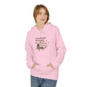Dog Lover Hoodie — "I Just Wanna Stay Home & Cuddle with My Dog" Cute Paw Print Graphic - Image 31
