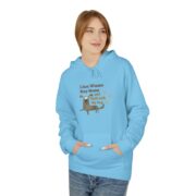 Dog Lover Hoodie — "I Just Wanna Stay Home & Cuddle with My Dog" Cute Paw Print Graphic - Image 27