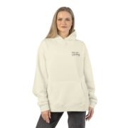 Relaxed Hoodie — Minimal "Good Vibes" Chest Print Casual Hoodie - Image 12