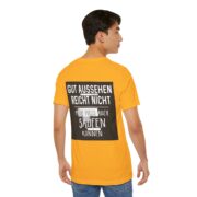 T‑Shirt - "Gut aussehen reicht nicht, man muss auch saufen können" German Funny Drinking Tee - Image 44