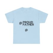 Proud Father T-Shirt — Minimal Dad Graphic Tee - Image 21