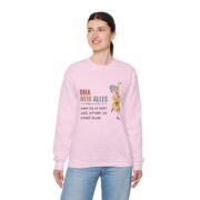 Sweatshirt — "Oma weiß alles" Funny German Grandma Crewneck - Image 35