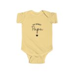 Infant Bodysuit — "Du Wirst Papa" New Dad Announcement Baby Onesie