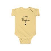 Infant Bodysuit — "Du Wirst Papa" New Dad Announcement Baby Onesie